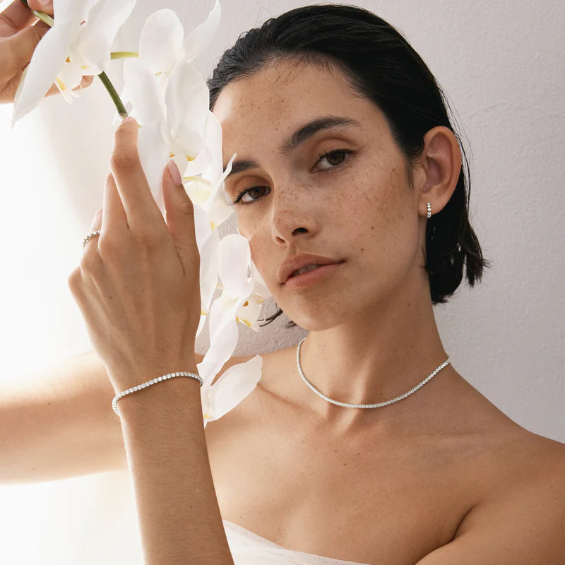 Aspen Tennis Bracelet Silver