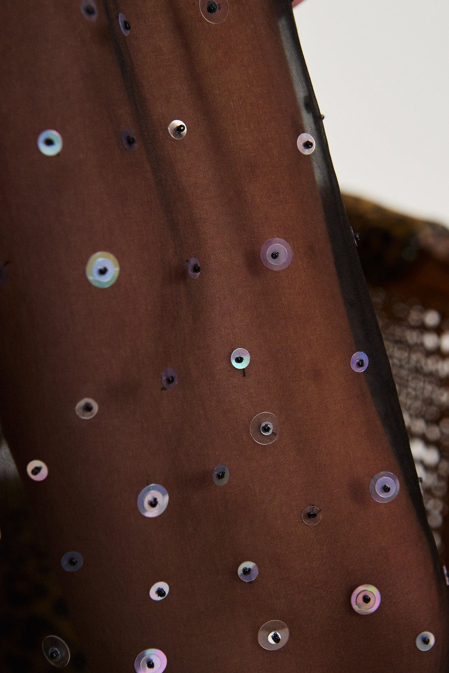 Ginger Embellished Silk Skirt