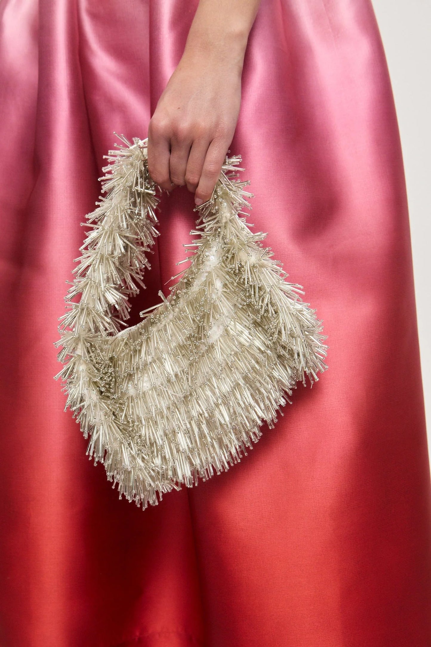 Cindy Mini Beaded Barrel Bag