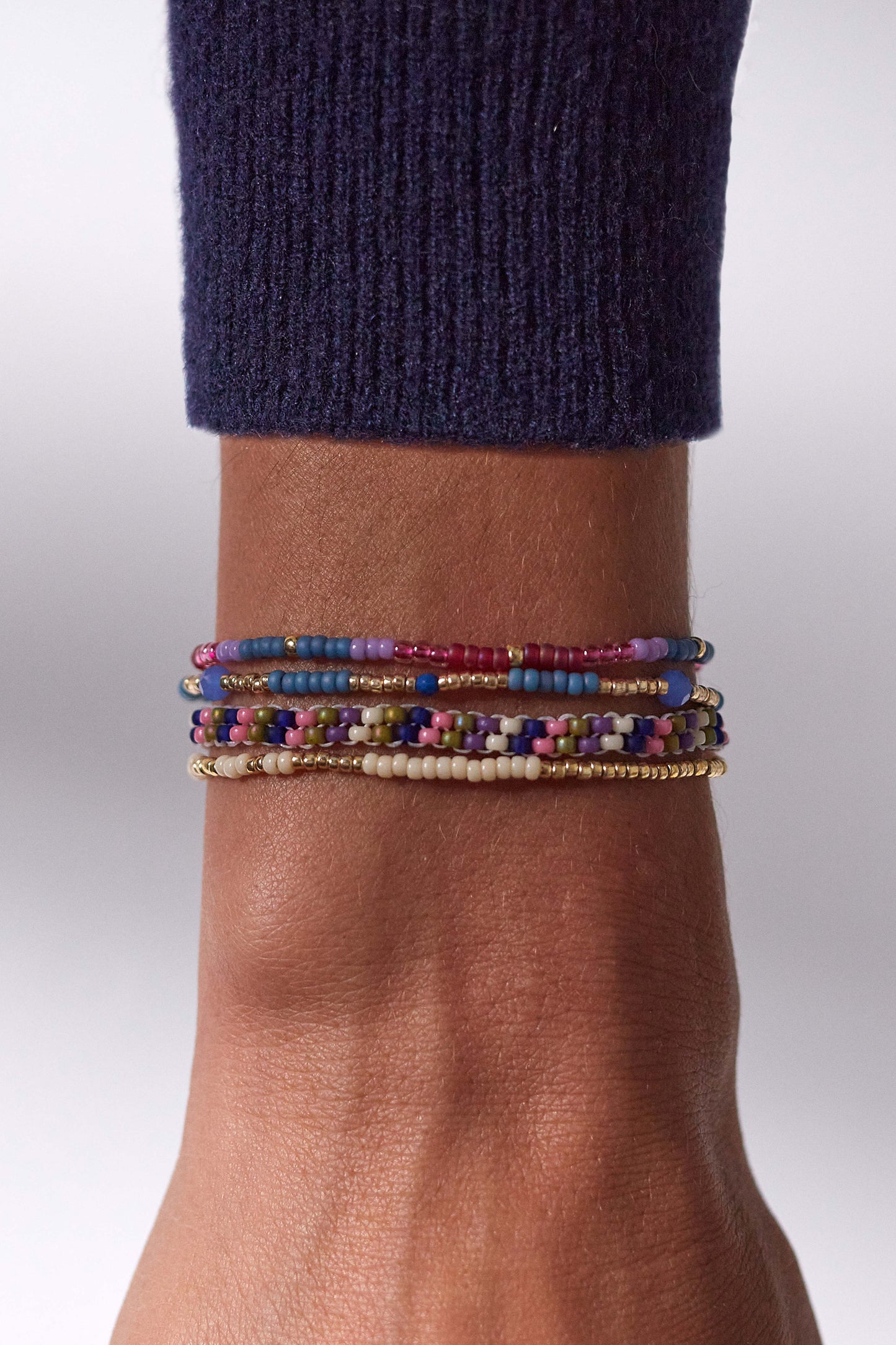 Clemence Bracelet Faded Denim