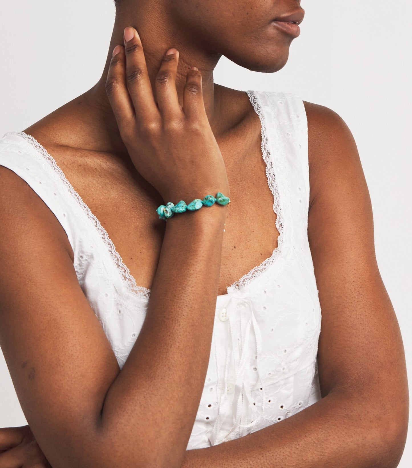 Beach Cocktail Bracelet Aqua