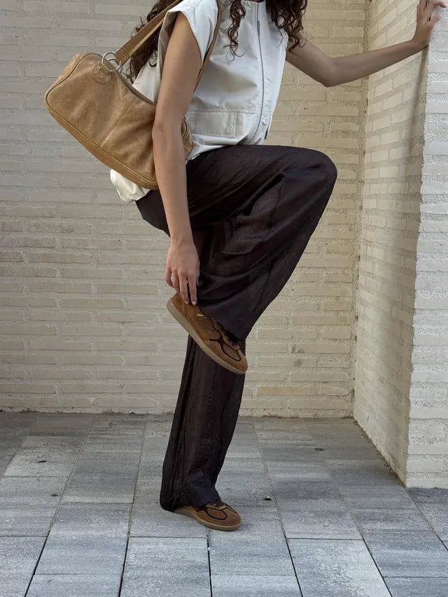 Tb.490 Club Chocolate Brown Suede Leather Sneakers