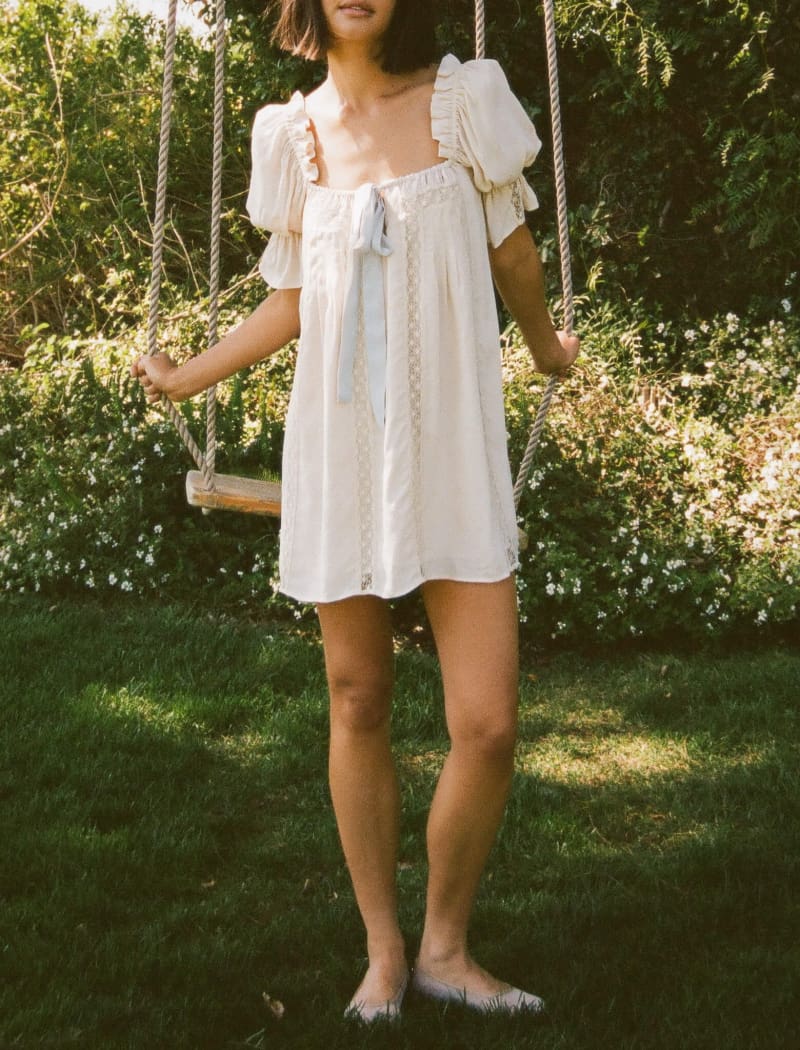 Heirloom Mini Dress Dove