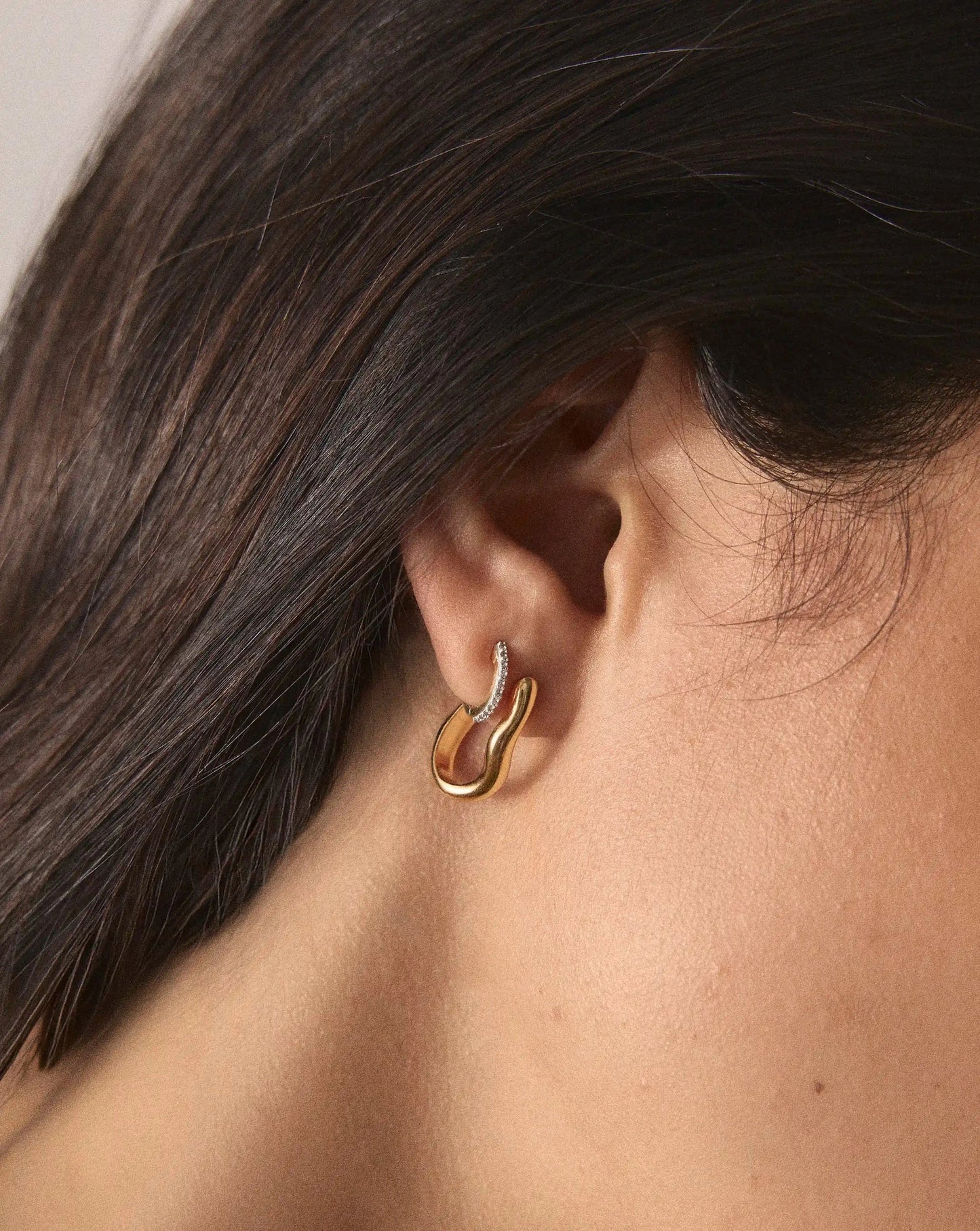 Missoma Molten Classic Small Hoop Earrings