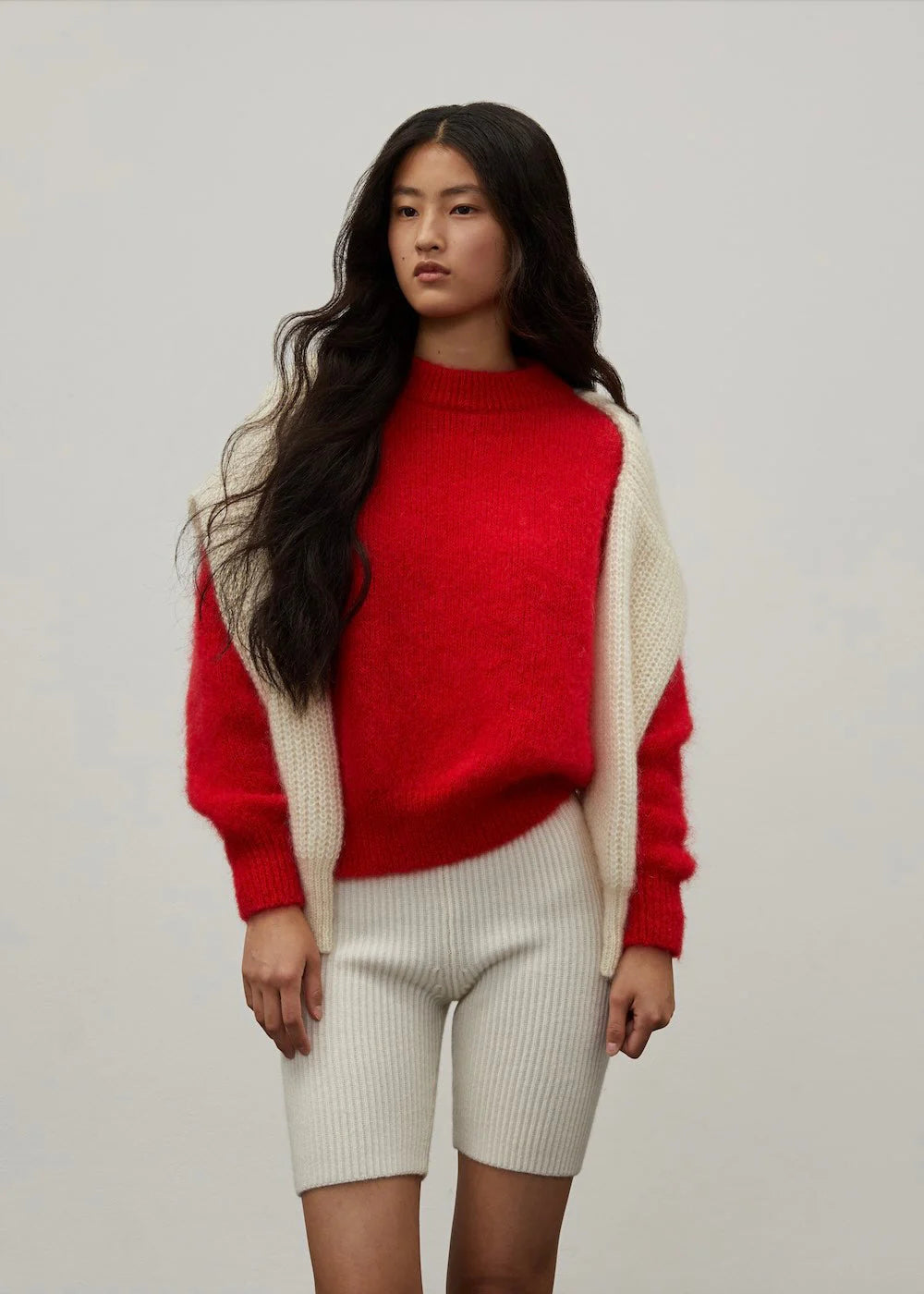 Jane Mohair Sweater Red