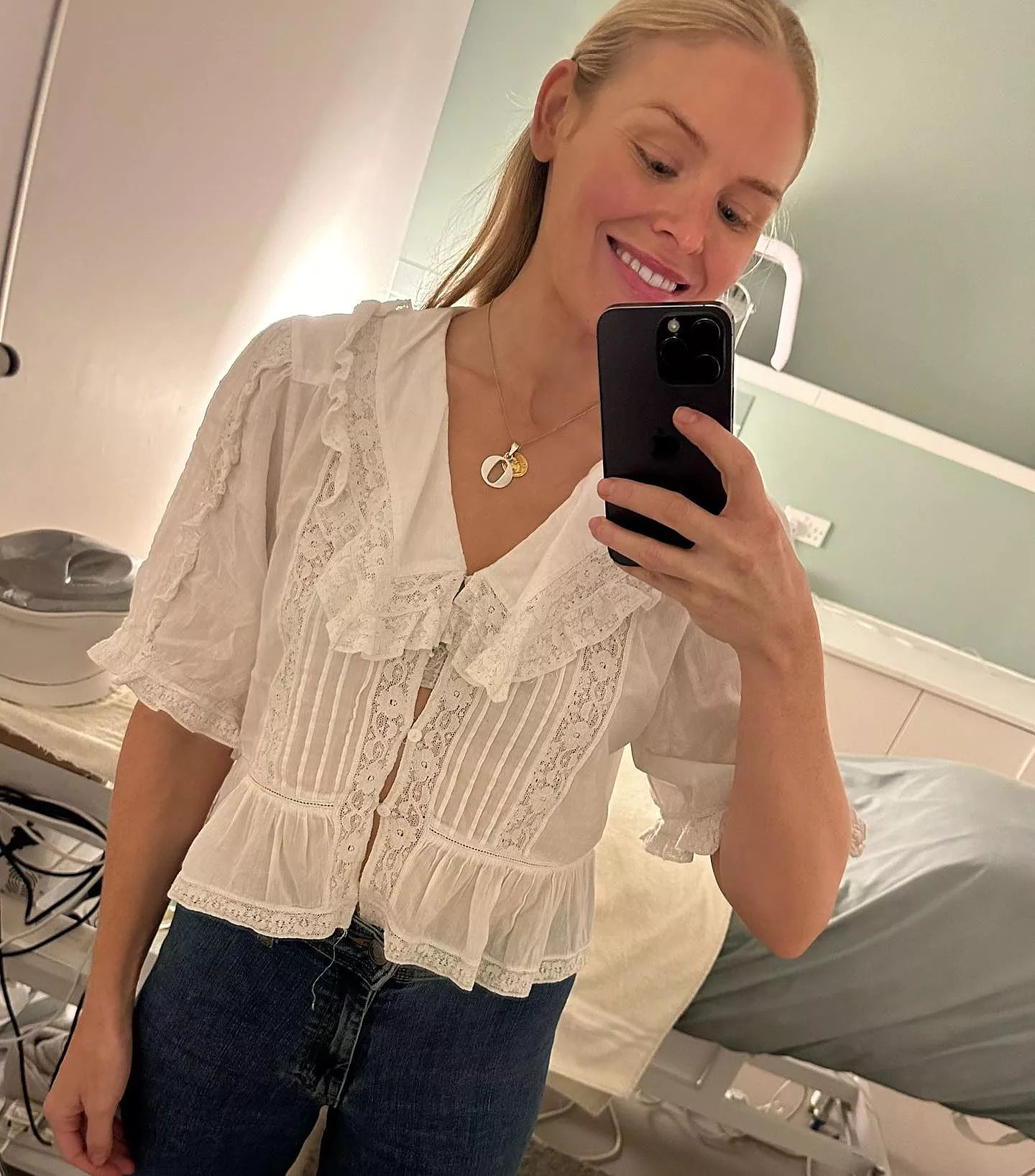 Ellery Cotton Blouse White