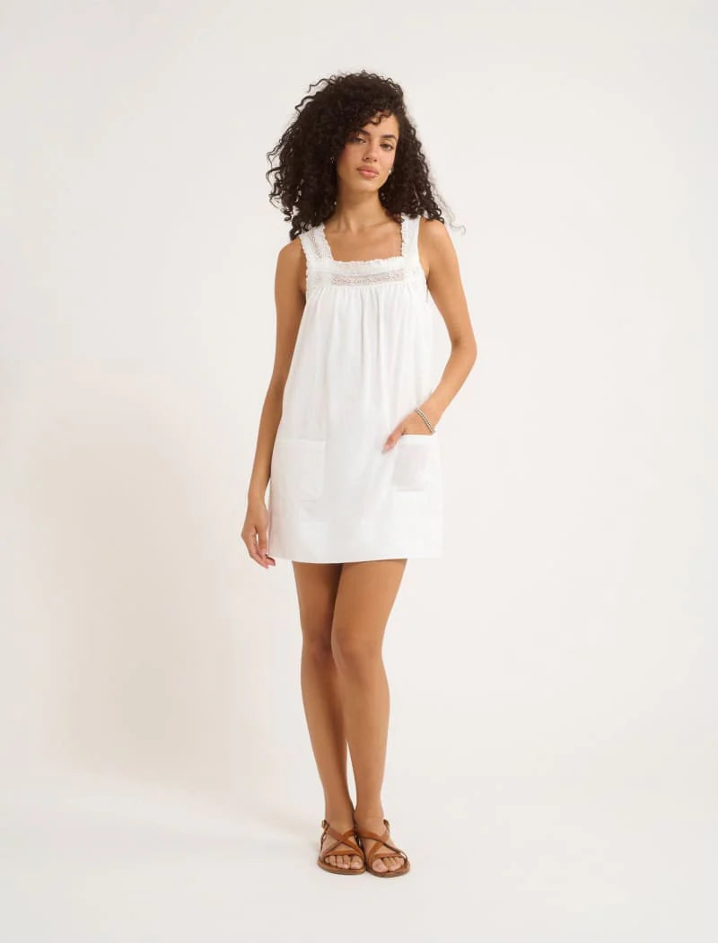 Willow Mini Dress White