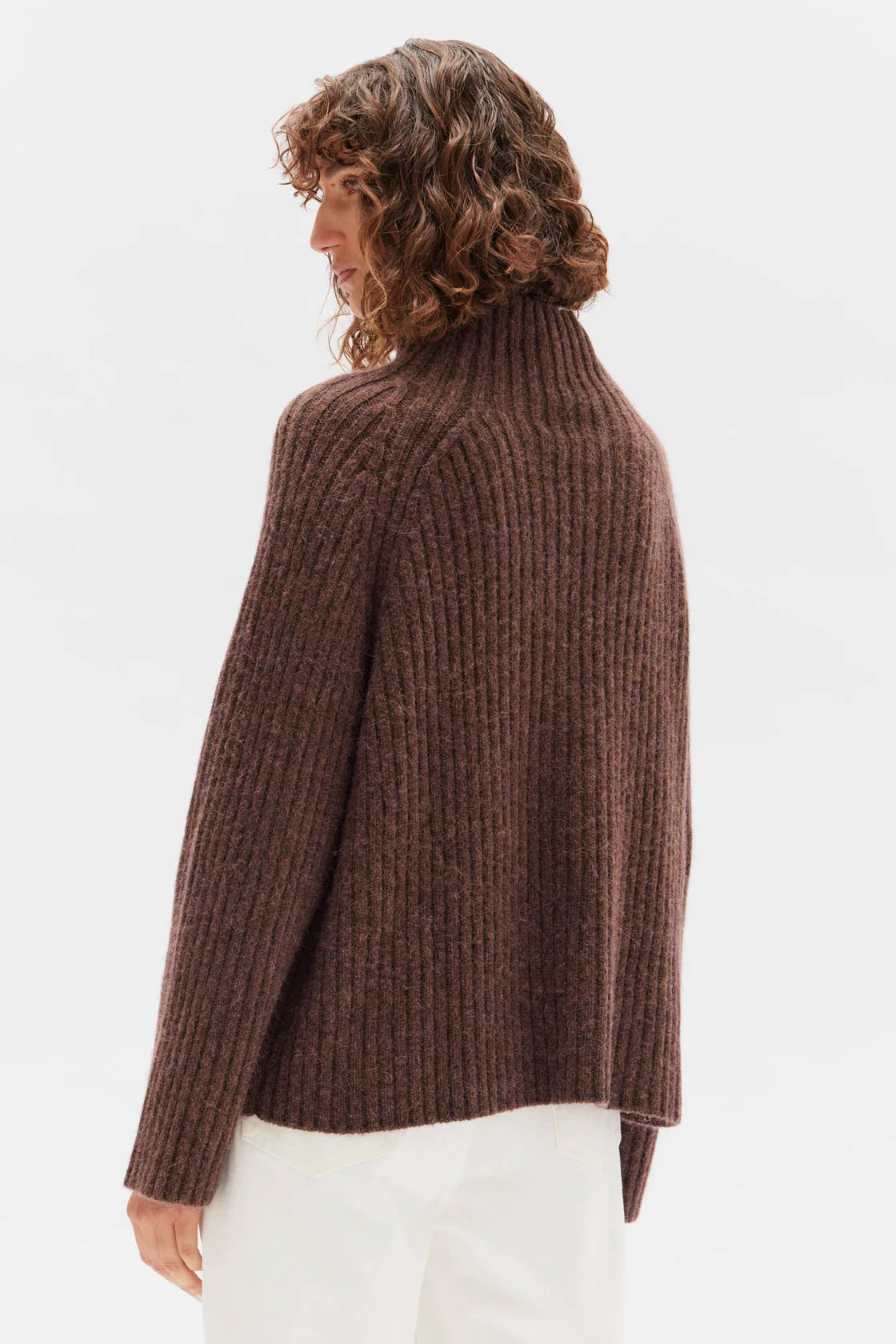 Wool Alpaca Knit Cocoa
