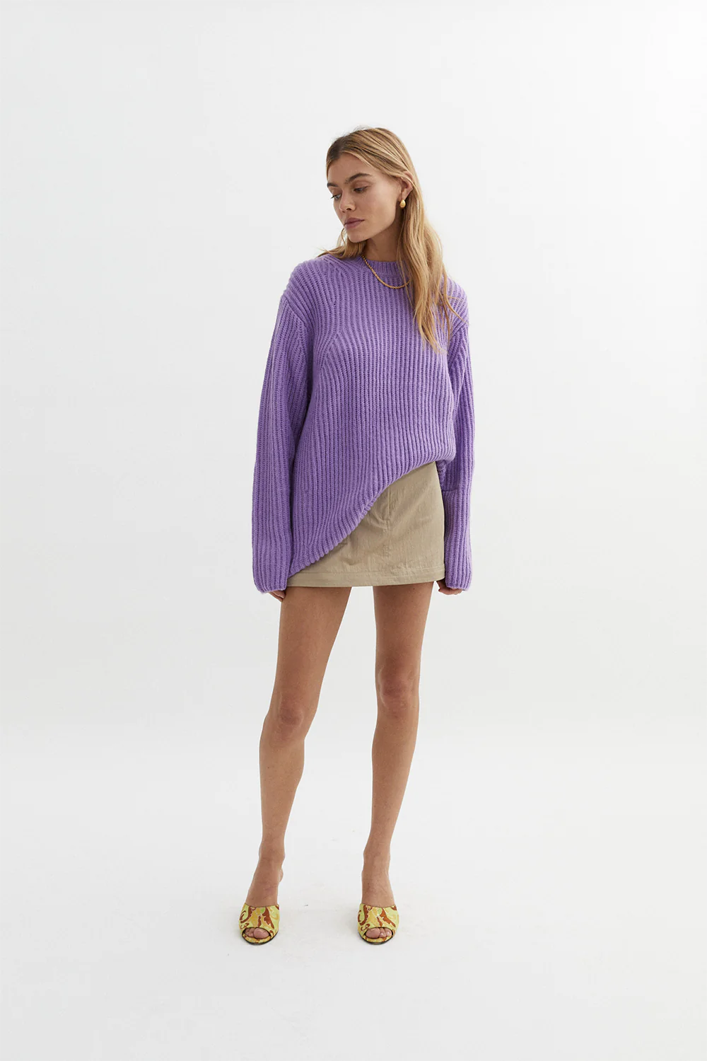 Sally Sweater Purple