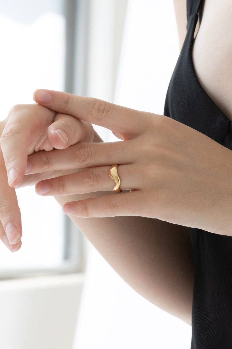 High Tide Ring 14k Recycled Vermeil