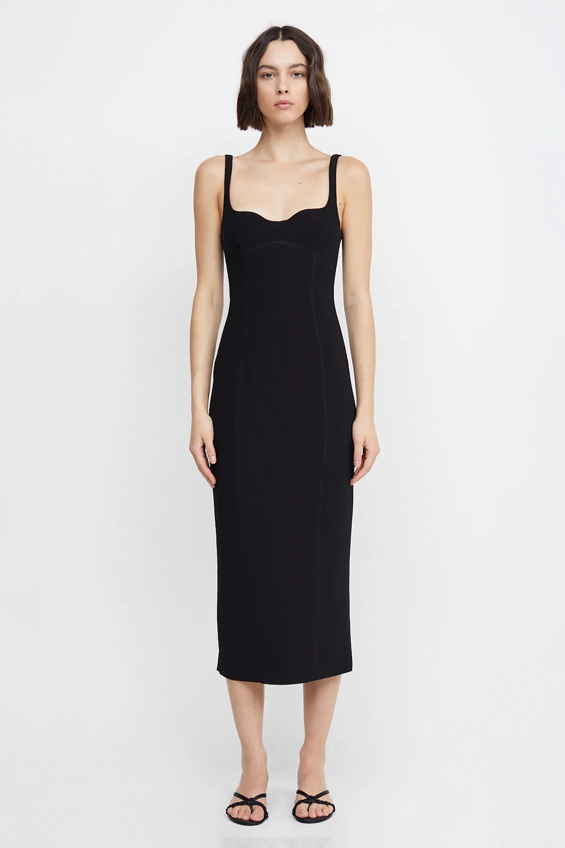 BEC AND BRIDGE Zoey Midi Dress Black Laneway Boutique
