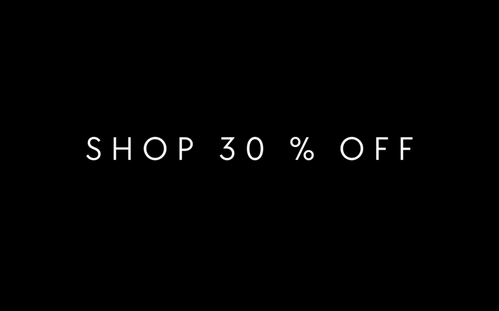 Sale - Take 30% OFF Selected Items