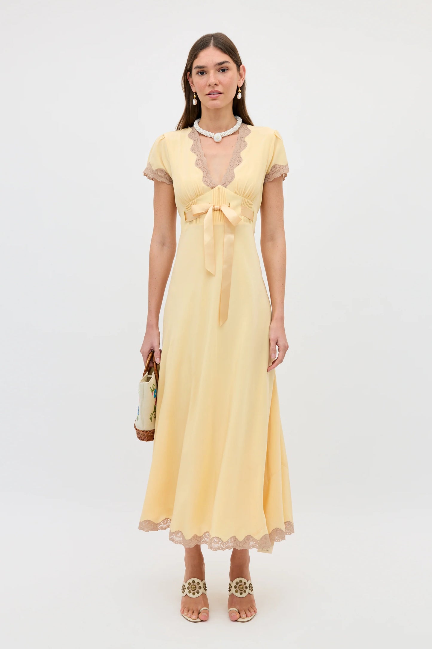 Marlice Dress Butter Yellow