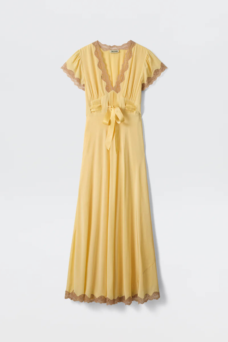 Marlice Dress Butter Yellow