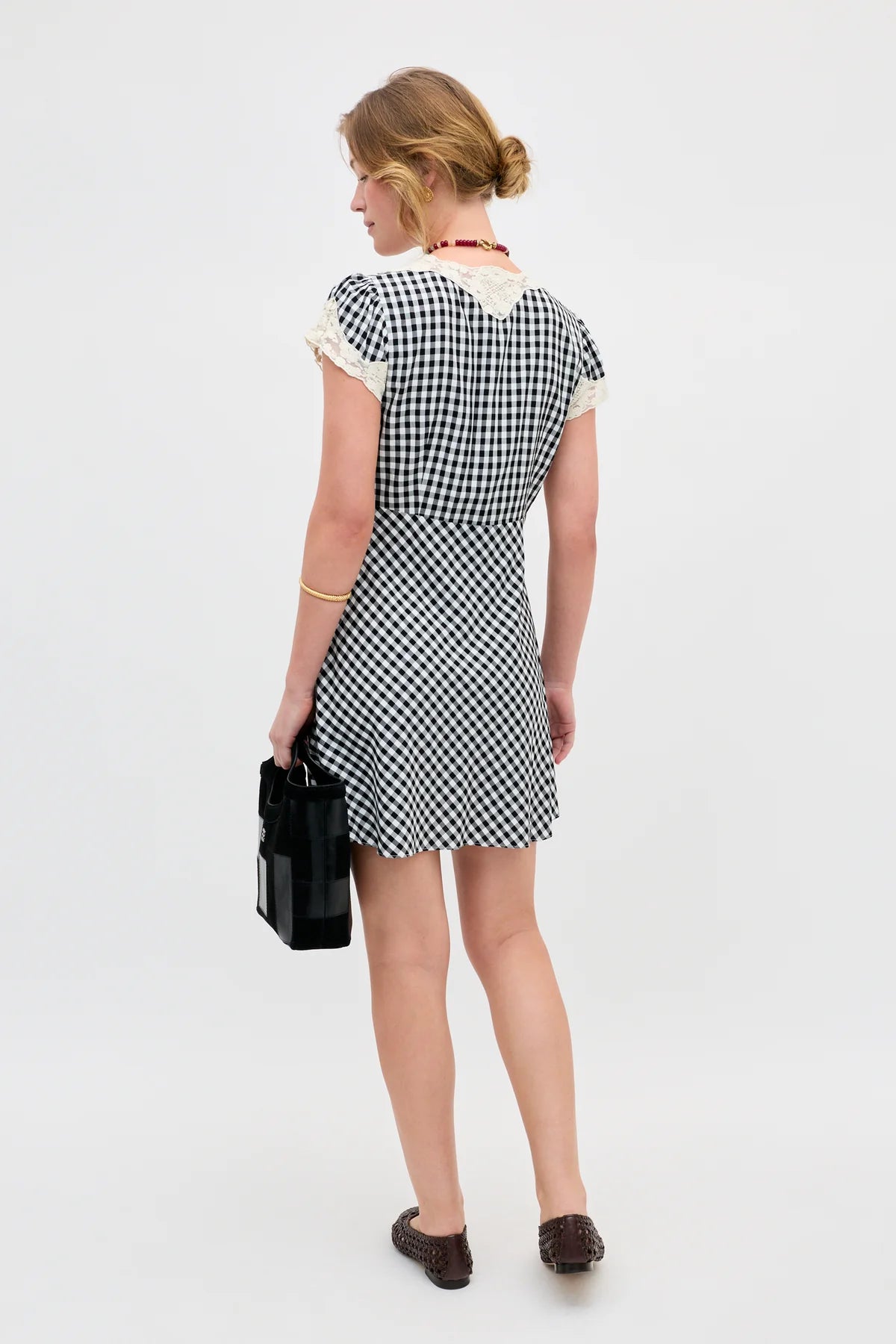 Lacie Dress Beth Check Black