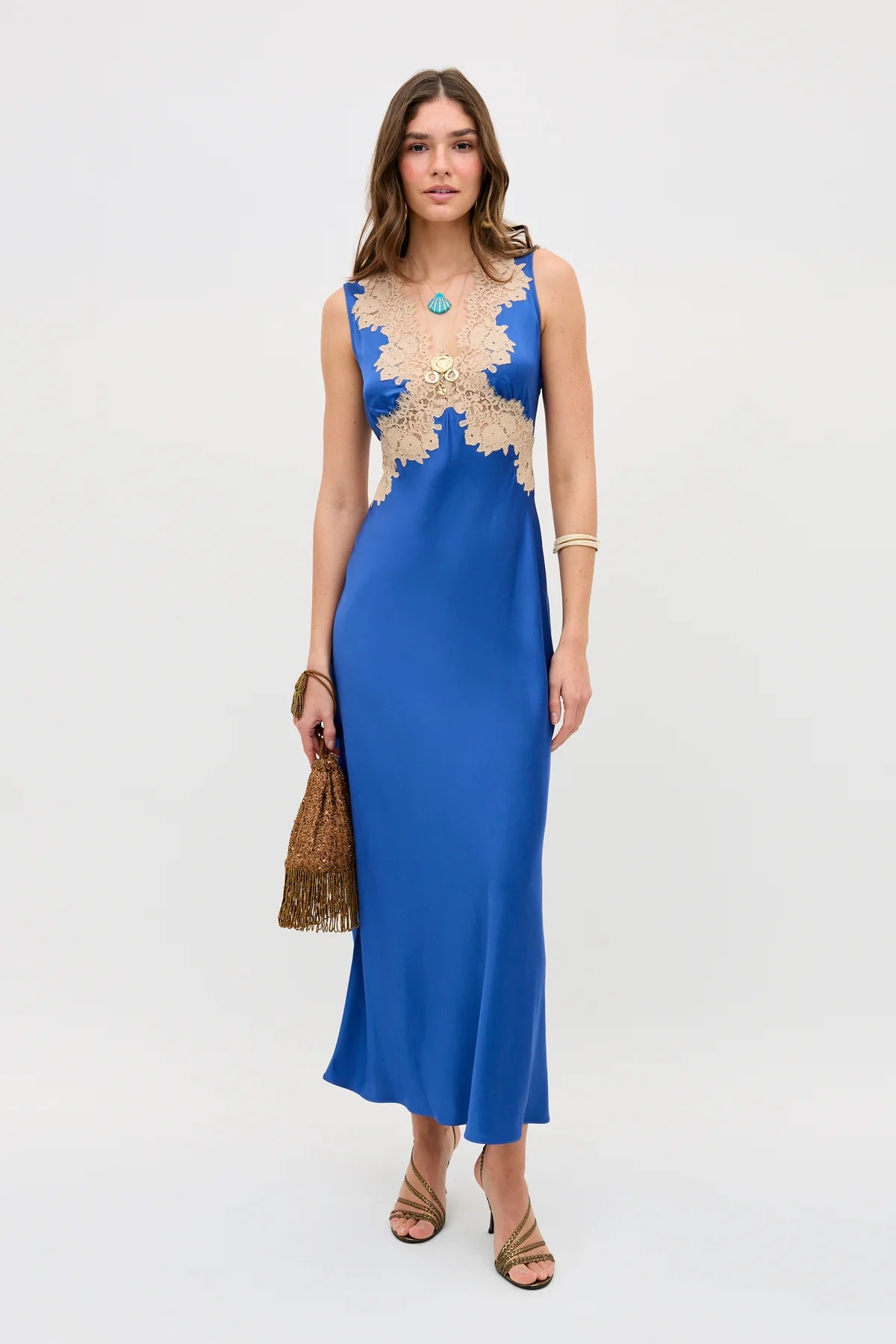 Lysandra Dress Iris Blue