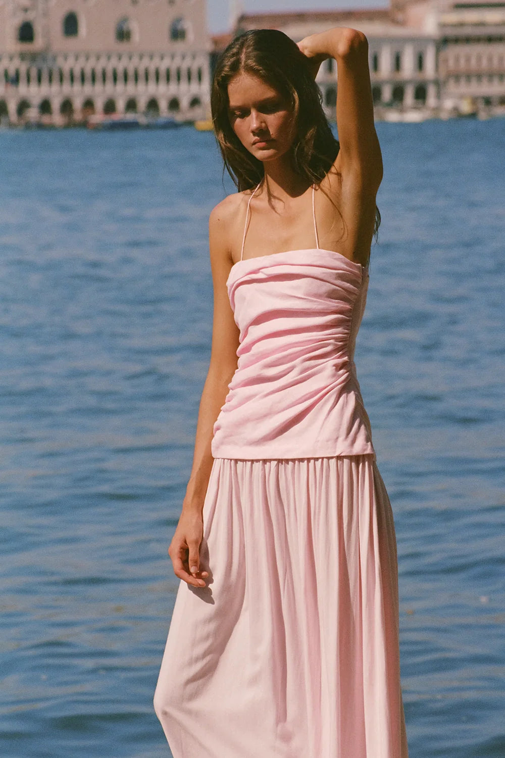 Notte Maxi Dress Palazzo