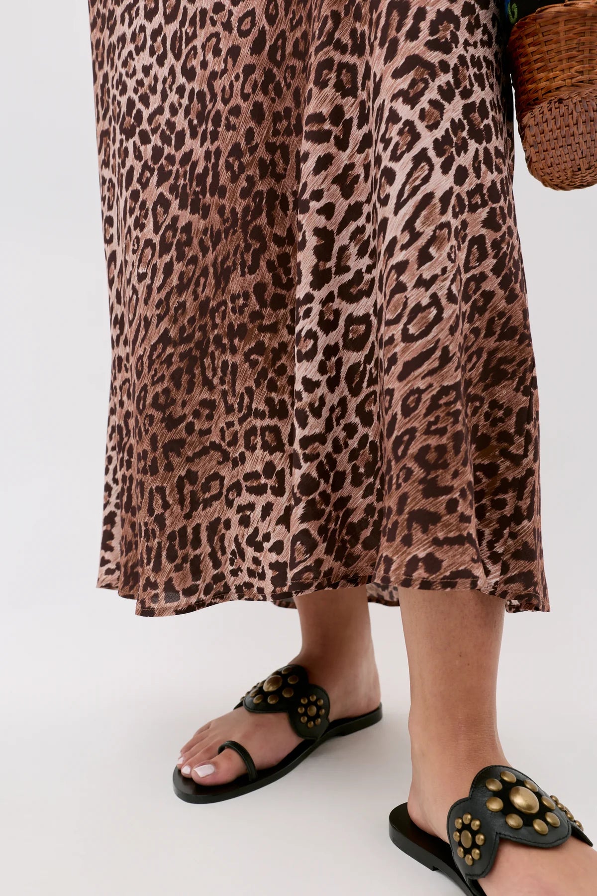 Kelly Skirt Leopard Brown