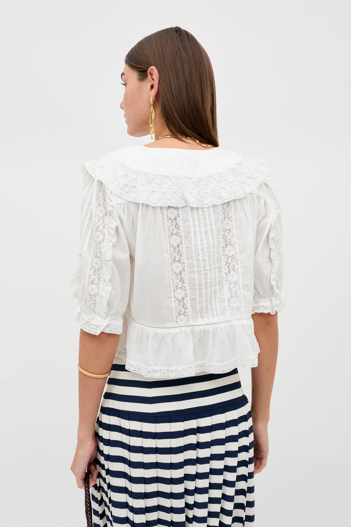 Ellery Cotton Blouse White
