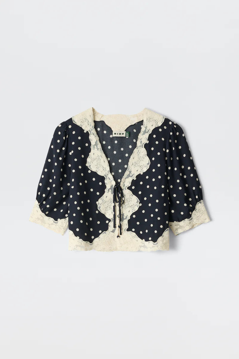Ursula Crepe De Chine Top