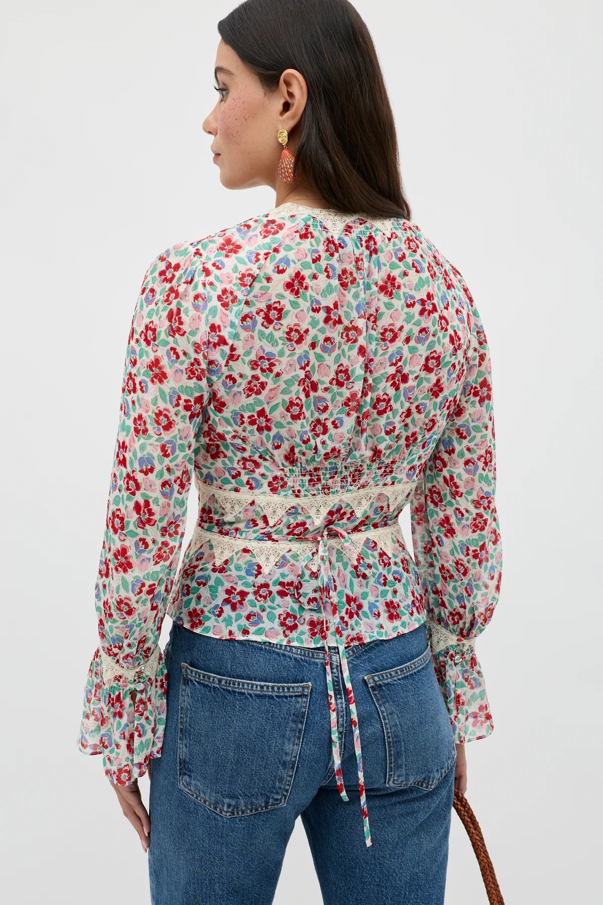 Lenara Georgette Top