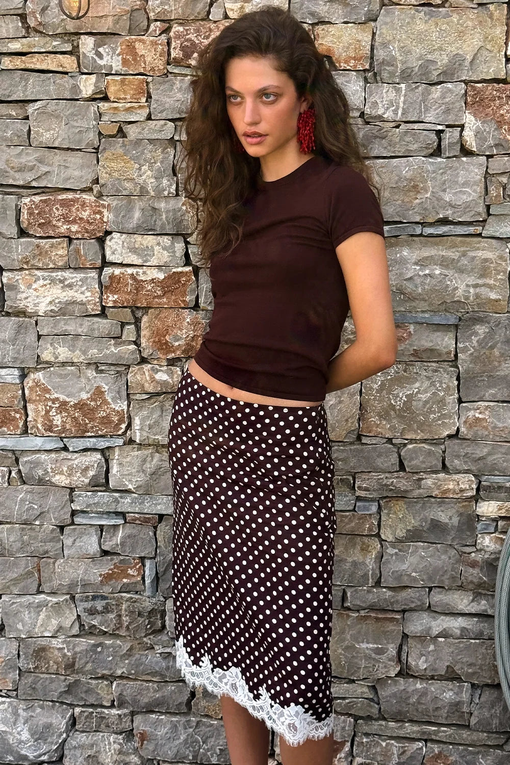Faithfull Leandra T-Shirt Port