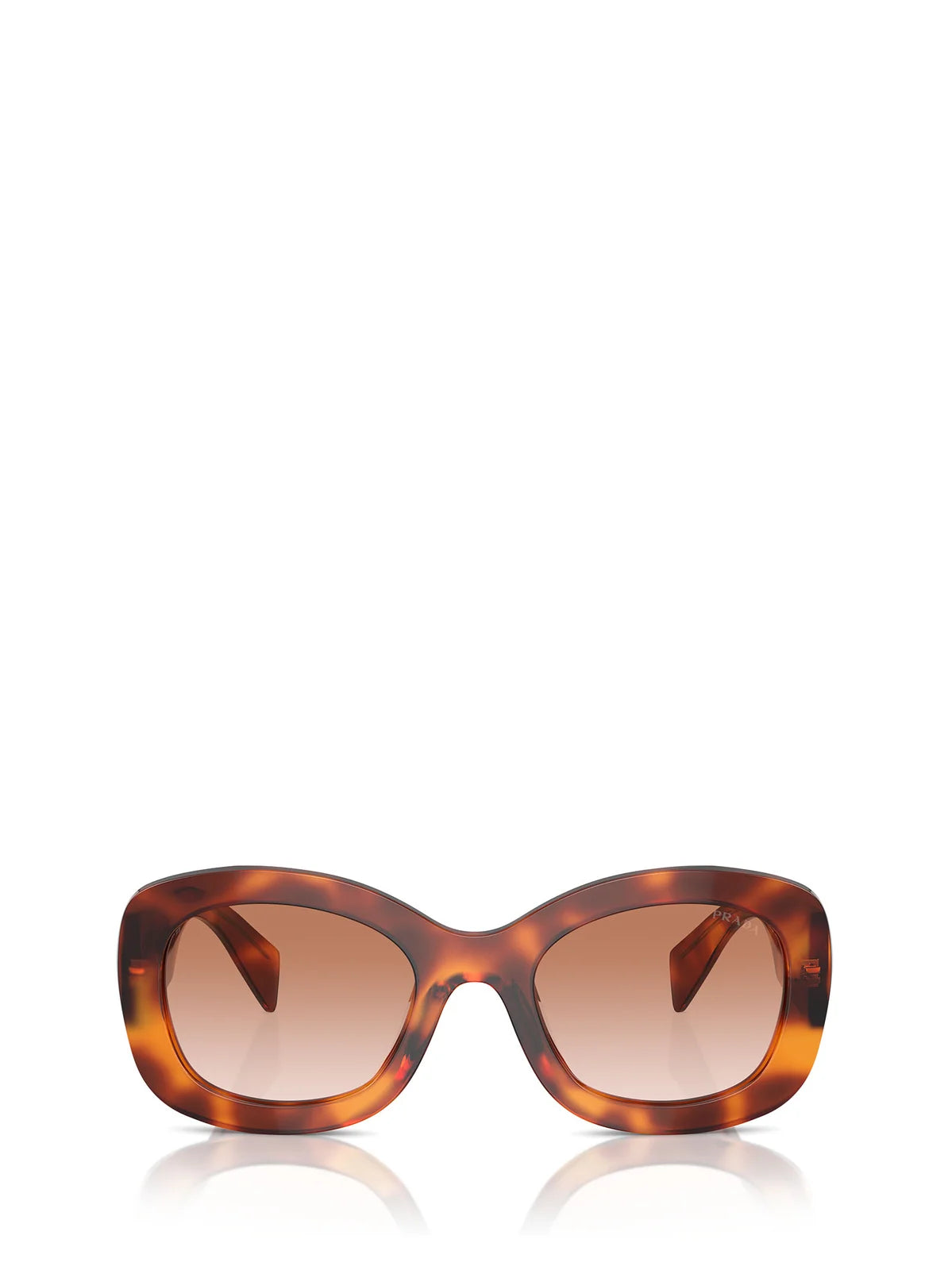 Prada Oversized Square Sunglasses Brown 0PR A08S