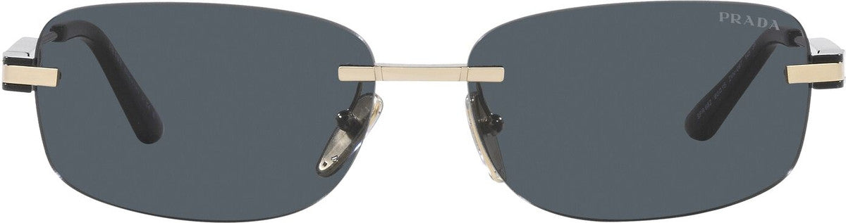 Prada Square Sunglasses Dark Grey 0PR 68ZS