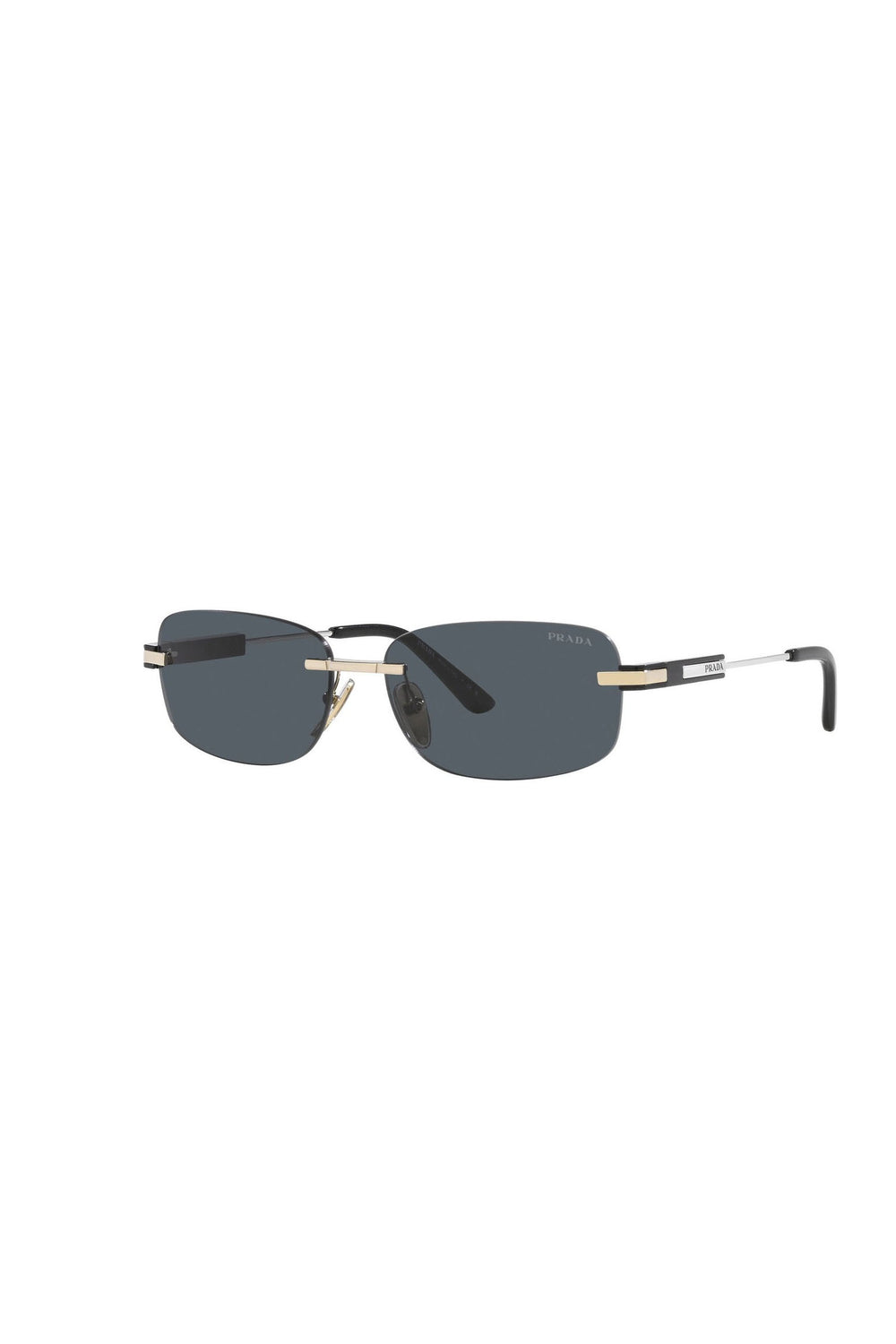 Prada Square Sunglasses Dark Grey 0PR 68ZS