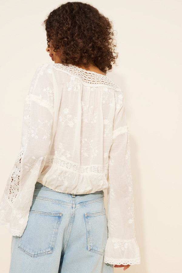 Sweet Love Blouse Ivory