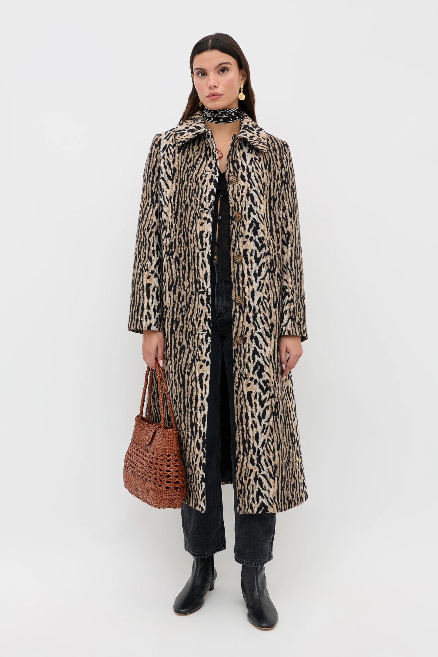 Milly Outerwear Bohemia Leopard