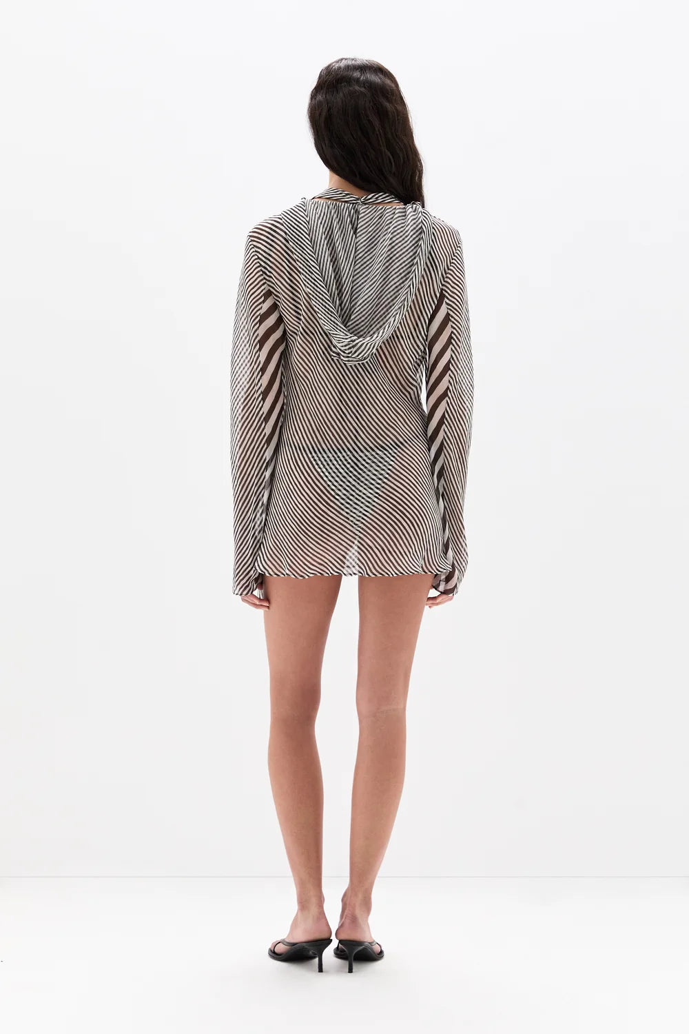 Sir Marlowe Hooded Mini Dress