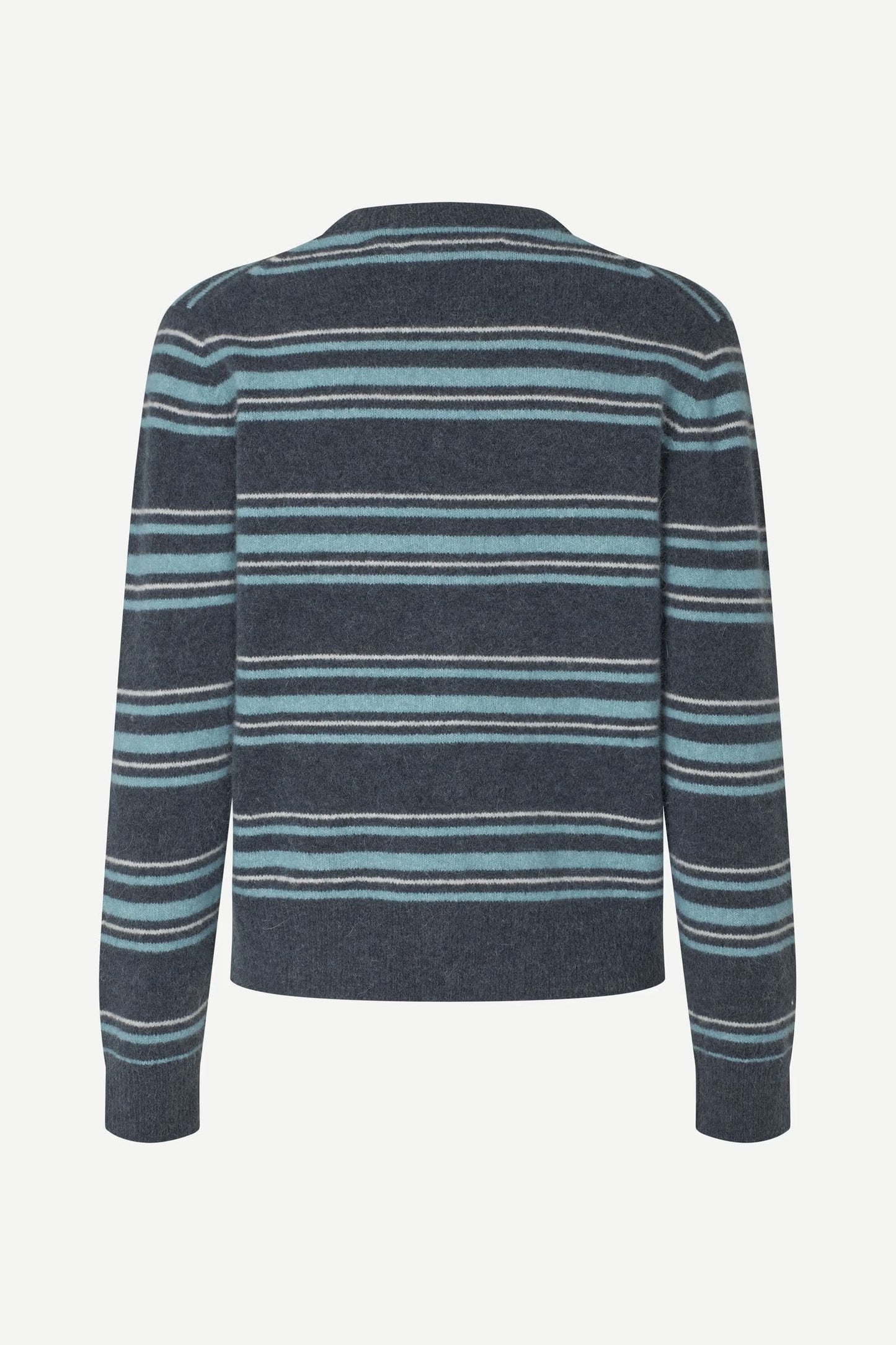 Nor Short Cardigan Ombre Blue