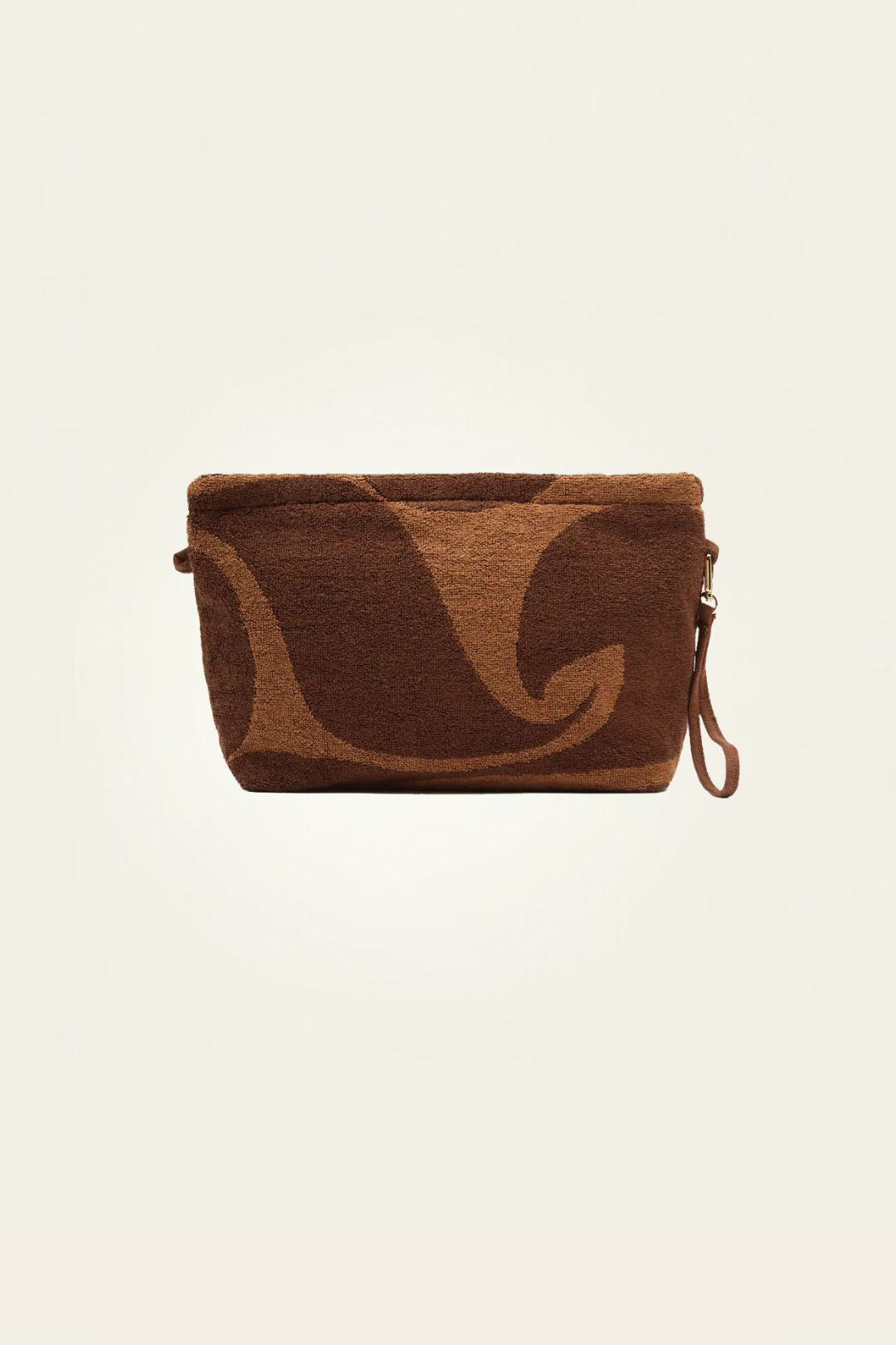 Towelling Pouch Wave Umber