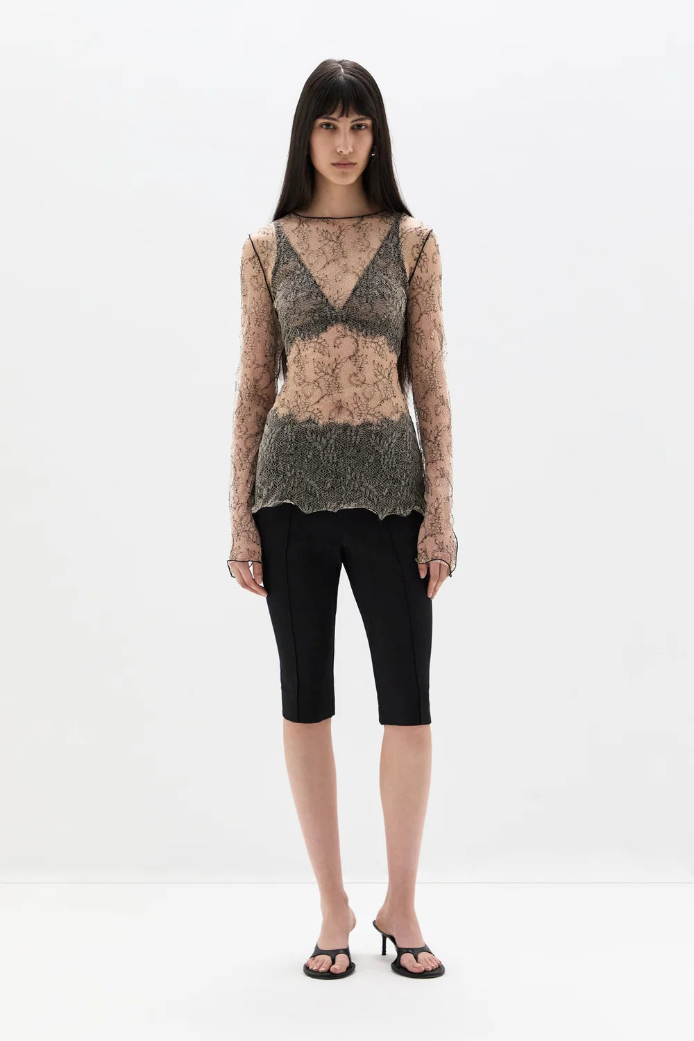 Sir Miller Lace Capri Pant