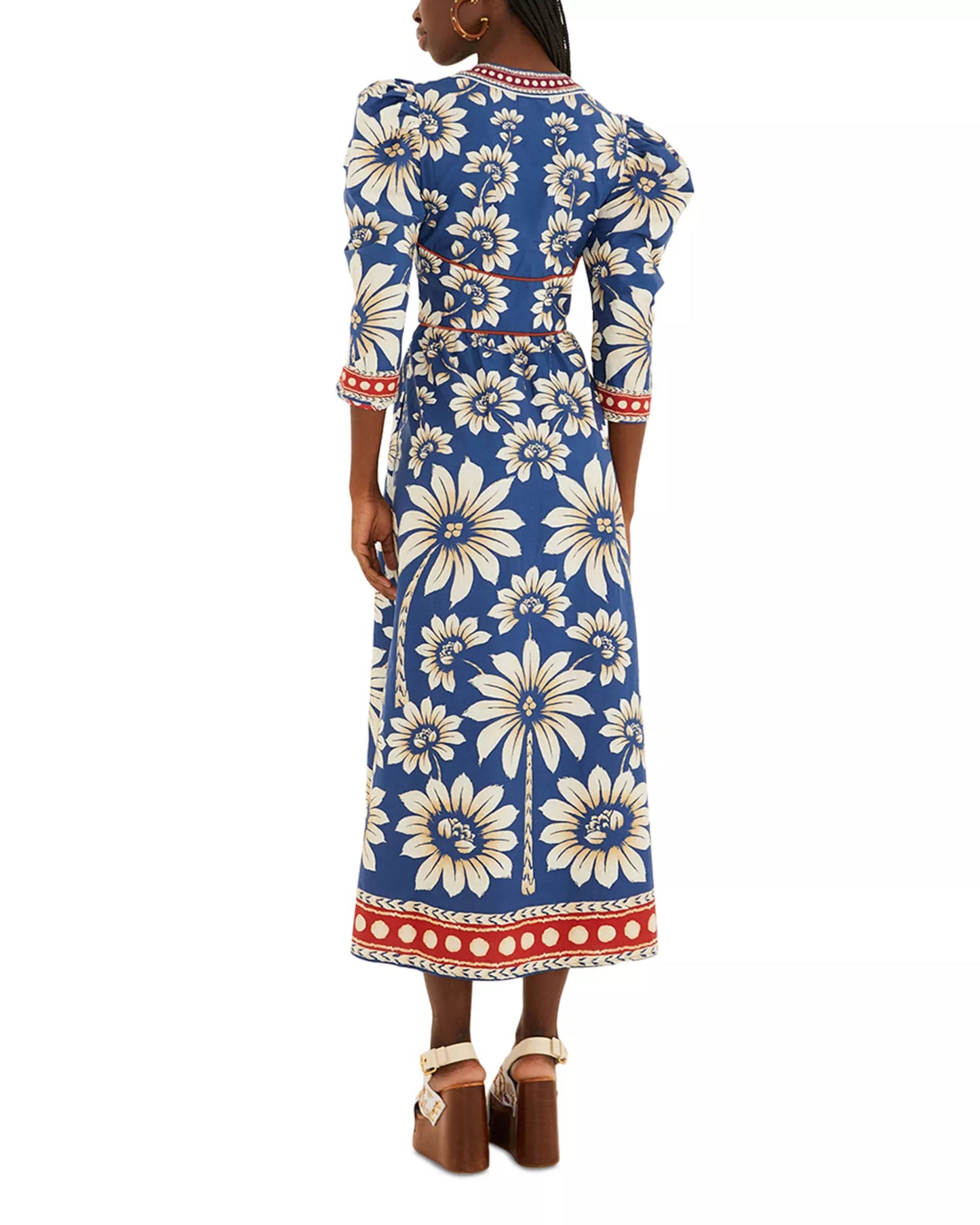 Farm Rio Lunar Boho Multi Maxi Dress
