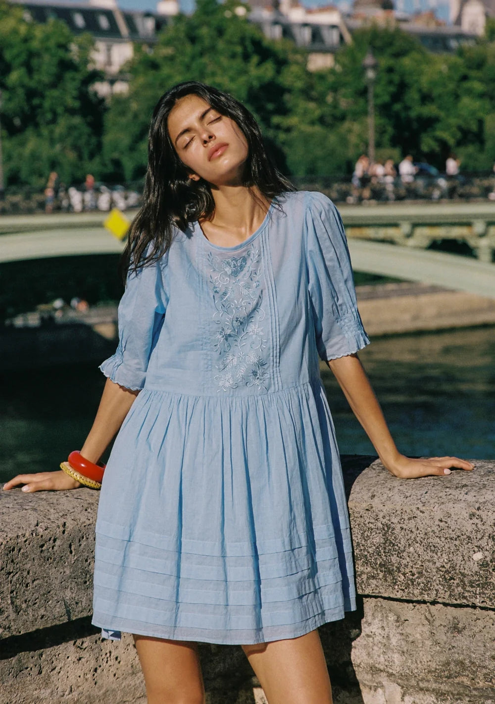 Auguste Ryder Mini Dress Blue