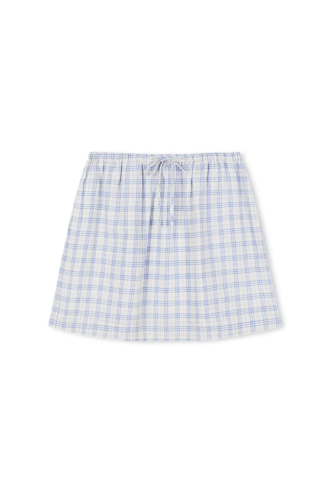 Camille Skirt Blue Check
