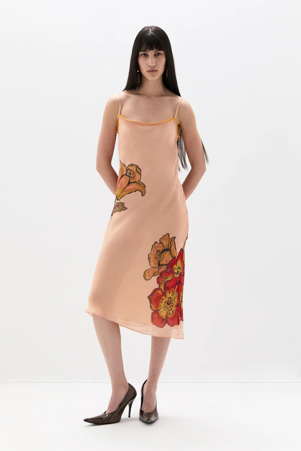 Sir Estella Slip Midi Dress