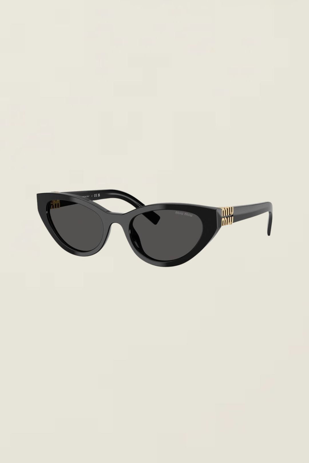 Miu Miu Cat Eye Sunglasses 0MU A04SF Black