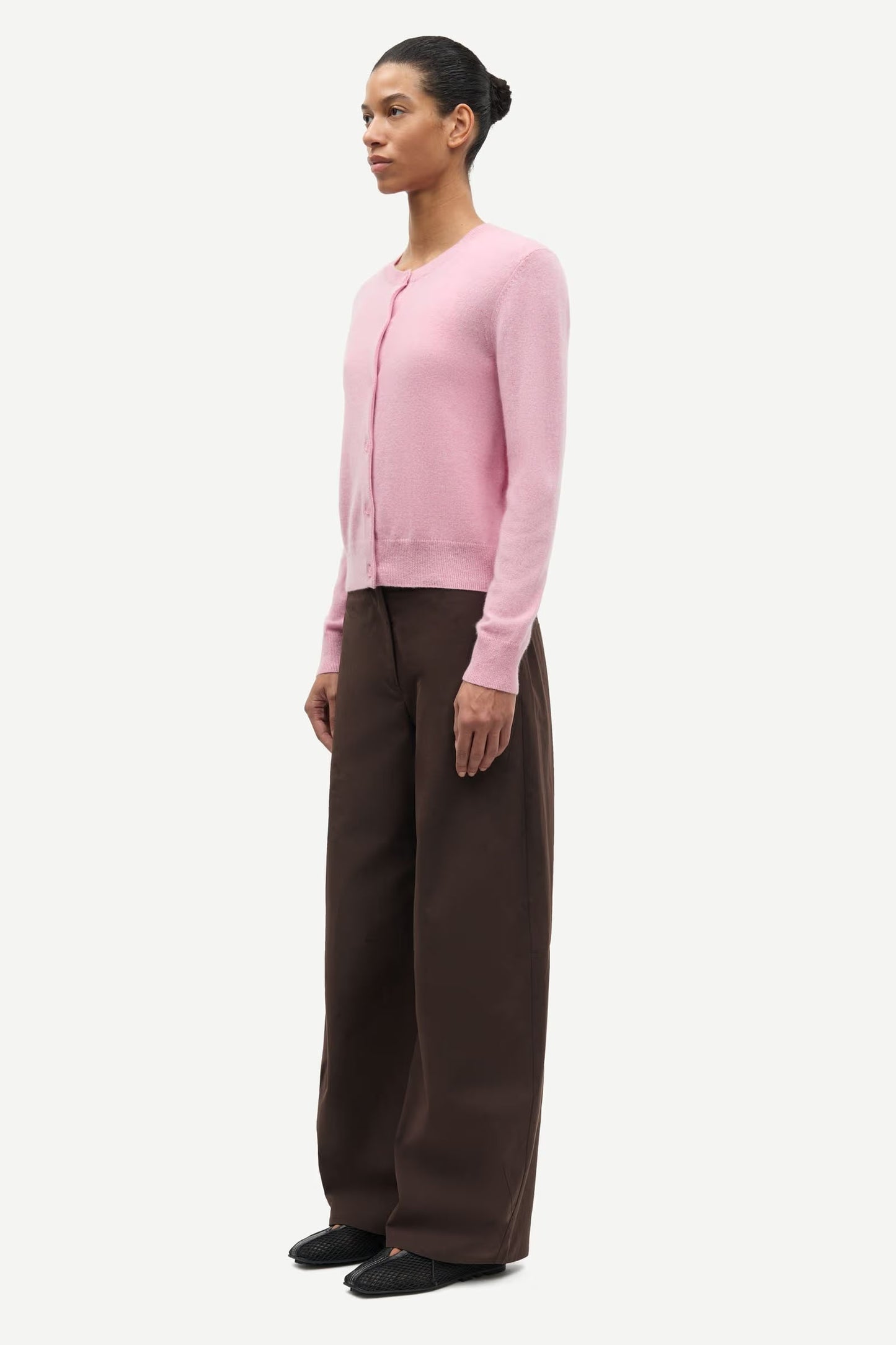 Saboston Cardigan Bleached Mauve