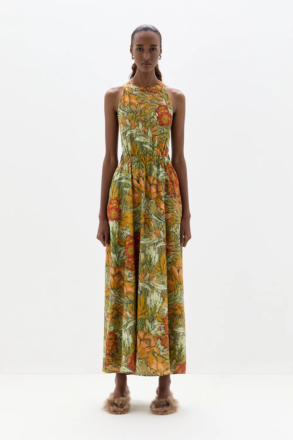 Sir Eliana Cross Back Maxi Dress