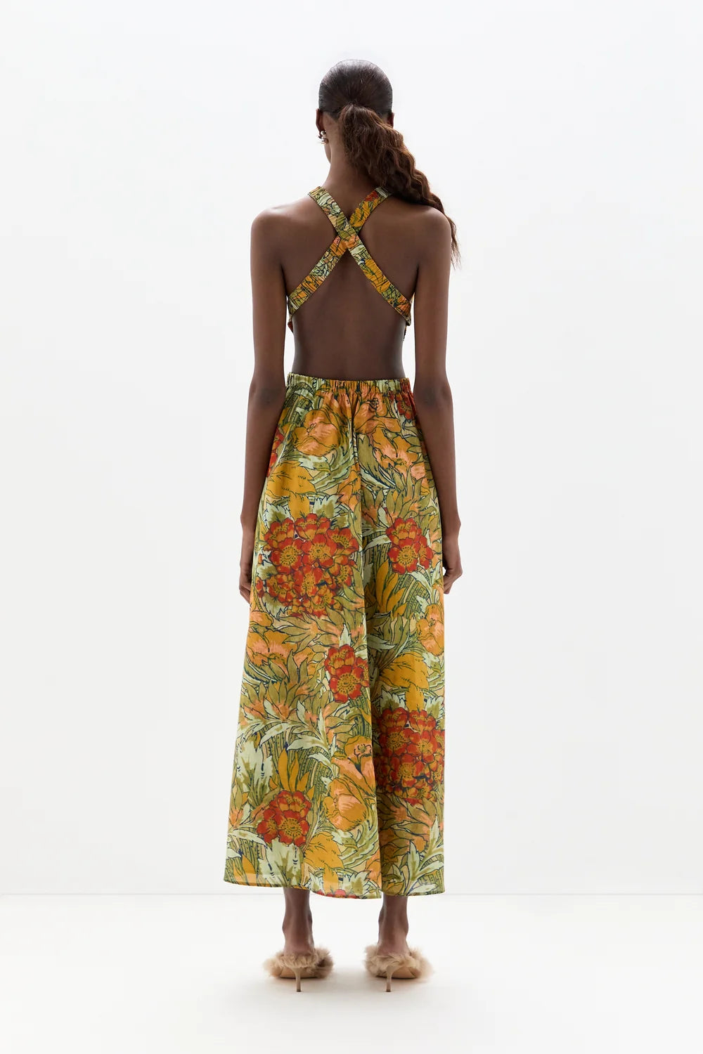 Sir Eliana Cross Back Maxi Dress