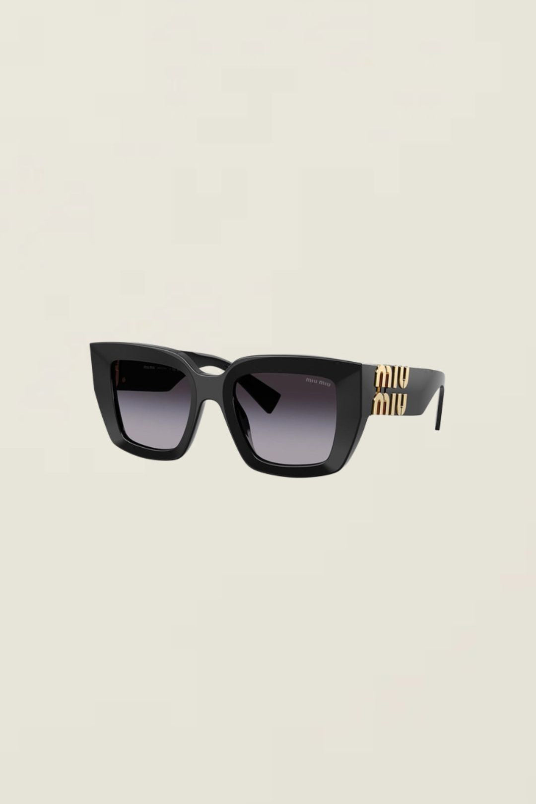Miu Miu Oversized Sunglasses 0MU B05SF Black