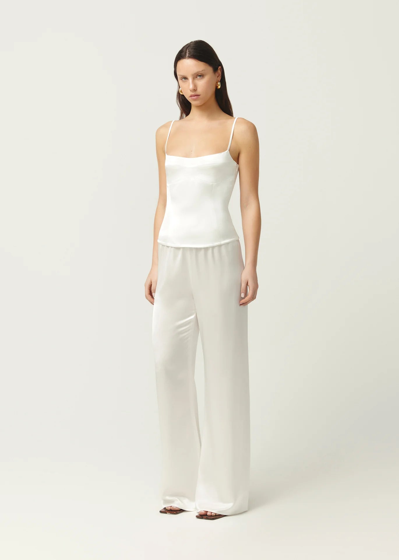 Straight Leg Pant Ivory