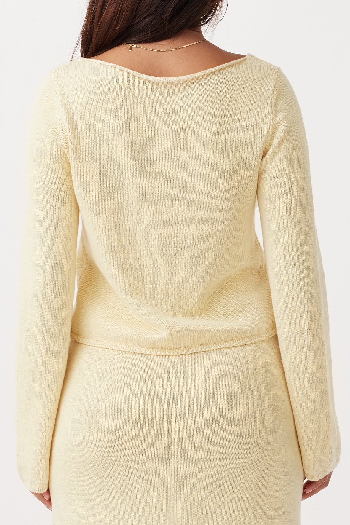 Poppy Long Sleeve Top Butter