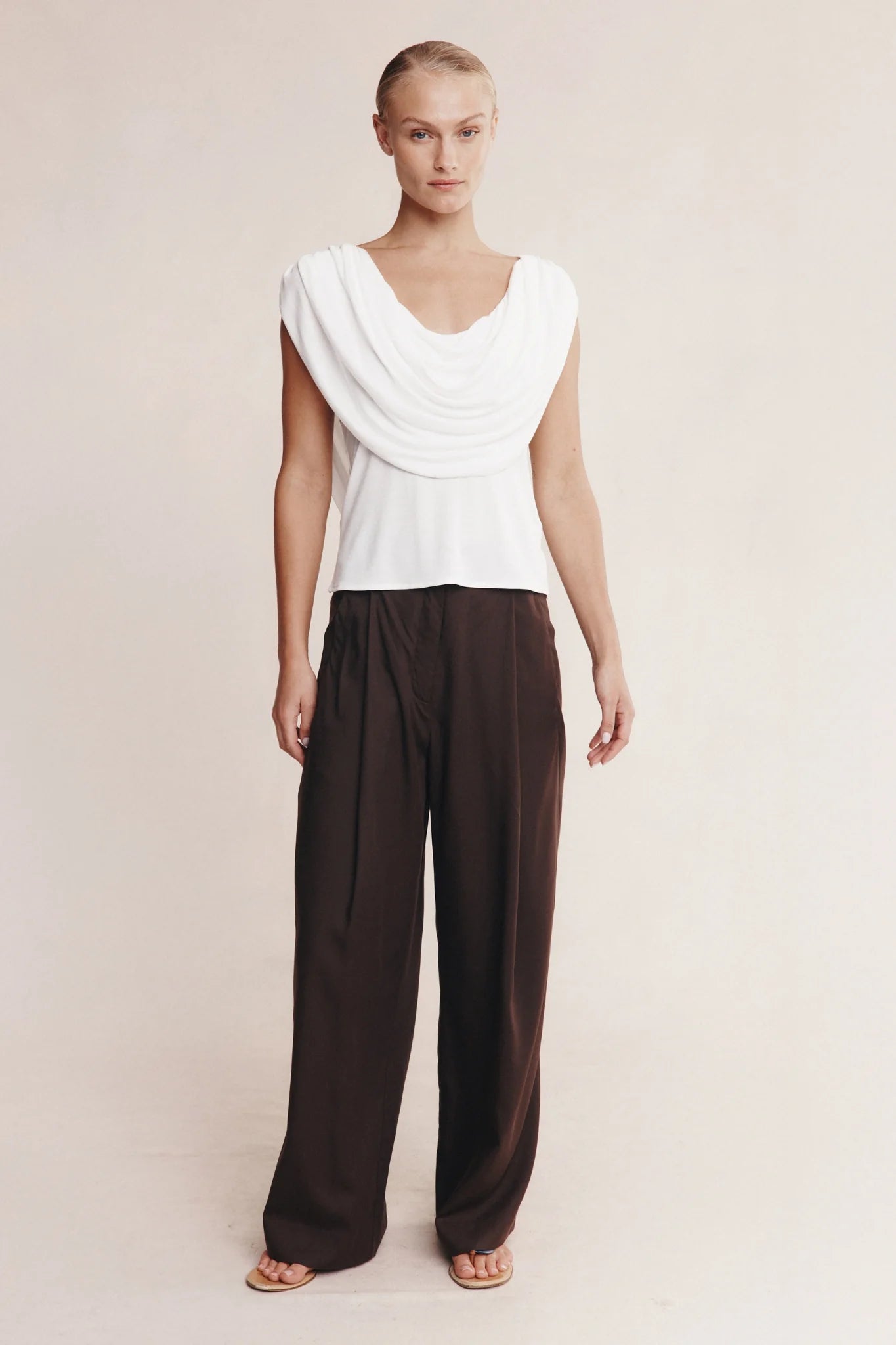 Marle Wini Top Ivory