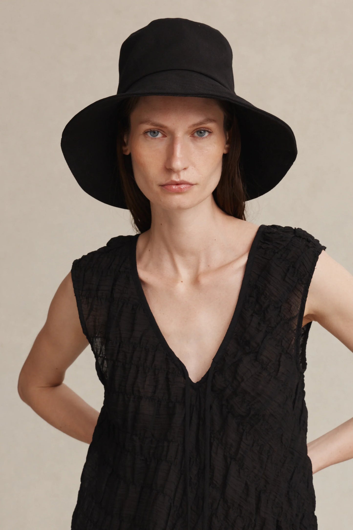 Marle Nonna Hat Black