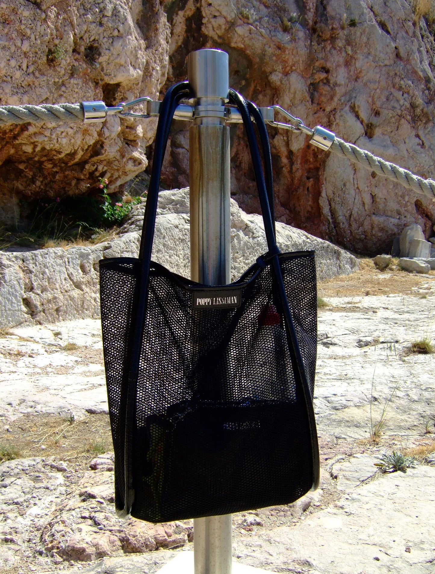 Nana Net Tote Black