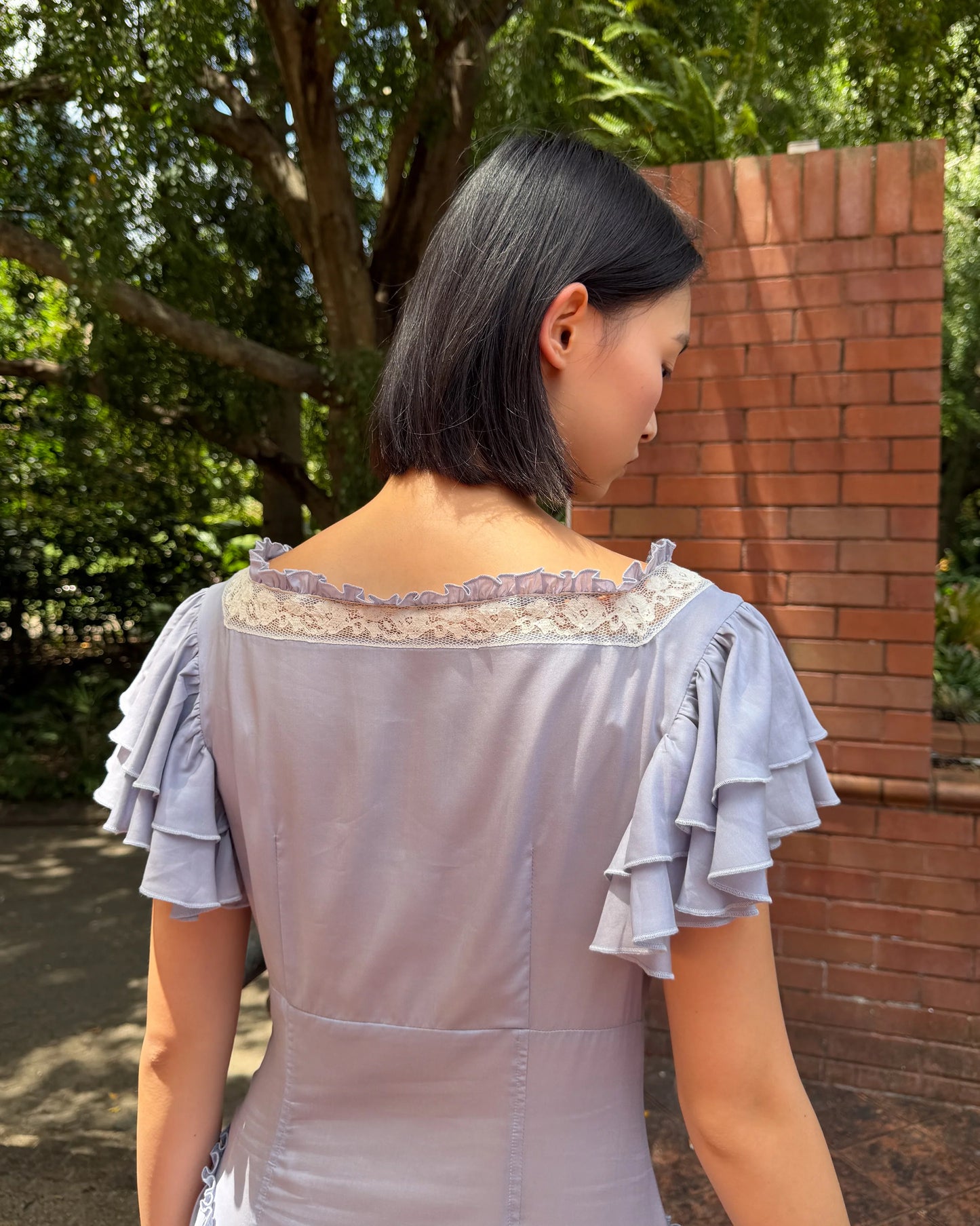 My Mum Made it Trousseau Dress Wisteria